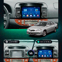 Go Андроид магнитола штатная для Тойота Камри V (XV30) 2001-2004 экран 9" 6/128Gb 4G Wi-Fi GPS Top