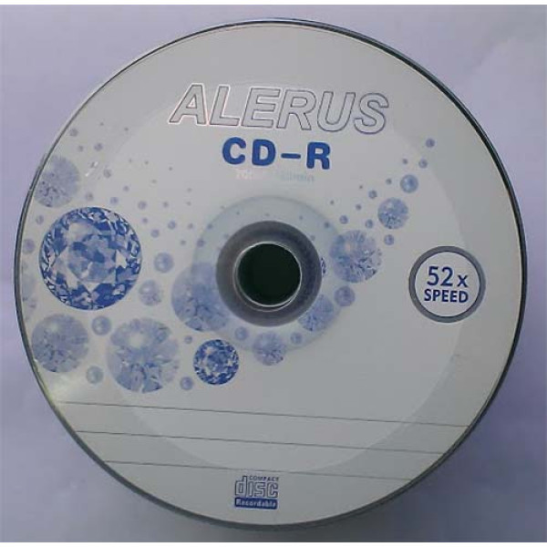 CD-R Alerus 700Mb Bulk50 52x - фото 1 - id-p1469805967