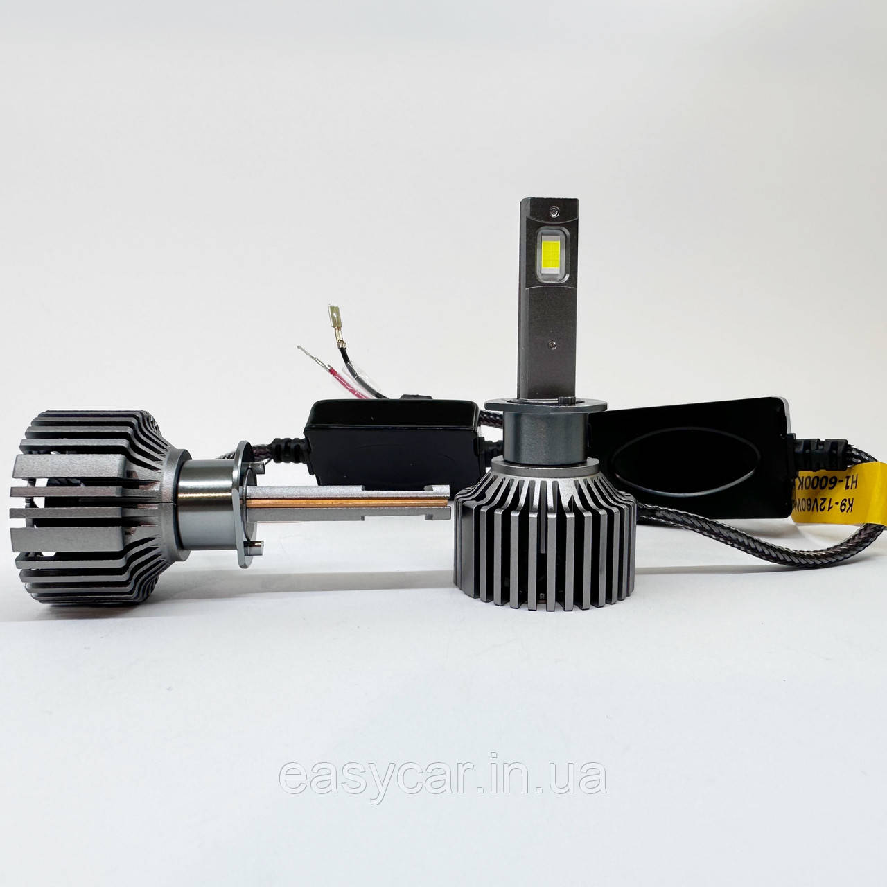 LED H1 (5500K) Світлодіодна лампа, K9 60 W 14400 Lm CANBUS, фото 1
