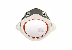 Дитяча маска для плавання Intex 55915, 2 види (акула, краб), 3-8лет