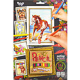 Розмальовка за номерами "Pencil by numbers" з набором олівців, Мікс, фото 6