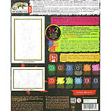 Розмальовка за номерами "Pencil by numbers" з набором олівців, Мікс, фото 7