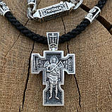 Православний хрест на шовковому шнурку, фото 6