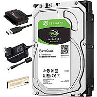 Жорсткий диск 2TB, BarraCuda / Внутрішній вінчестер для комп'ютера / HDD накопичувач для ноутбука