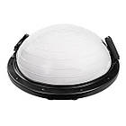 Балансувальна напівсфера Half Ball, з 2 еспандерами / Балансувальна платформа з ручками / Напівсфера, фото 3