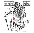 Прокладка теплообмінника Fiat Ducato 230, Peugeot Boxer, Citroen Jumper (94-02) 1.9TD, 9607178280, 110419, фото 8