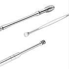 Багаторазові інструменти для чищення вух, 6шт у чохлі TOOL SET, колір Рандом / Набір вушних металевих паличок, фото 7