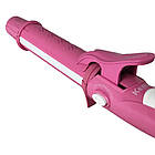 Плойка-утюжок 2в1 Kemei GB-KM-987, Рожева / Випрямляч-щипці для укладання волосся / Стайлер для волосся, фото 7