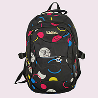Рюкзак "WEIDELI" школьный портфель цвет черный размер 46х33х21 см. 30 литров