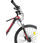 Велосипед гірський Crosser МТ-036 26" рама 17" Червоний, фото 3