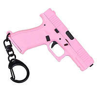 Брелок пистолет (розовый )