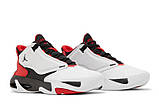 Чоловічі баскетбольні кросівки Jordan Max Aura 4 White/Red, фото 3