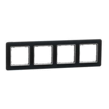 Рамка 4-пост шт мат скло Sedna Elements, фото 1