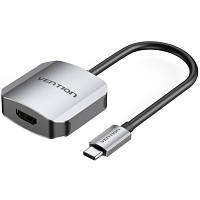 Переходник USB3.1 Type-C to HDMI (F) 4K 30HZ 0.15m Vention (TDEHB)