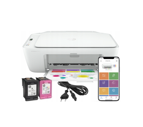 Купить Принтер, сканер МФУ HP 3в1 HP DeskJet 2710e WiFi, цена 2700 грн ...
