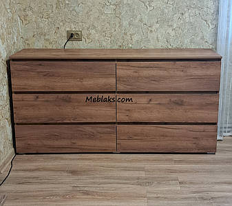 Комод у спальню вітальню дитячу Норд 3 сучасний для речей білизни одягу комоди для спальні з лдсп1600х430х800 мм