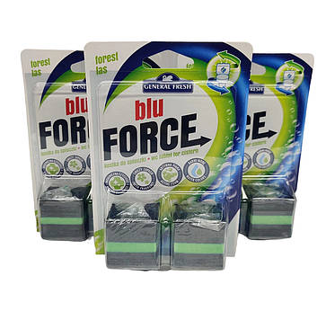 Таблетки для бачка унітазу General fresh Blu Force Forest las  2 шт.