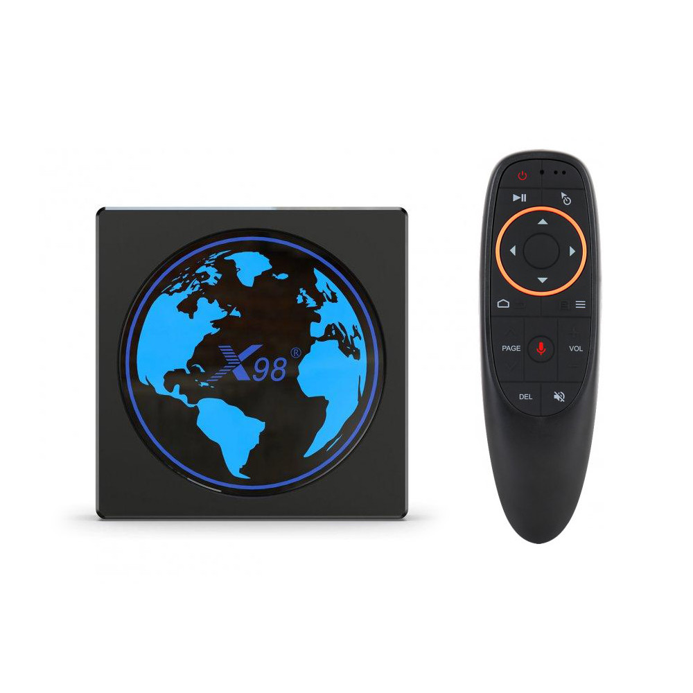 Смарт приставка X98 Mini 2/16 ГБ + аеропульт з мікрофоном та гіроскопом