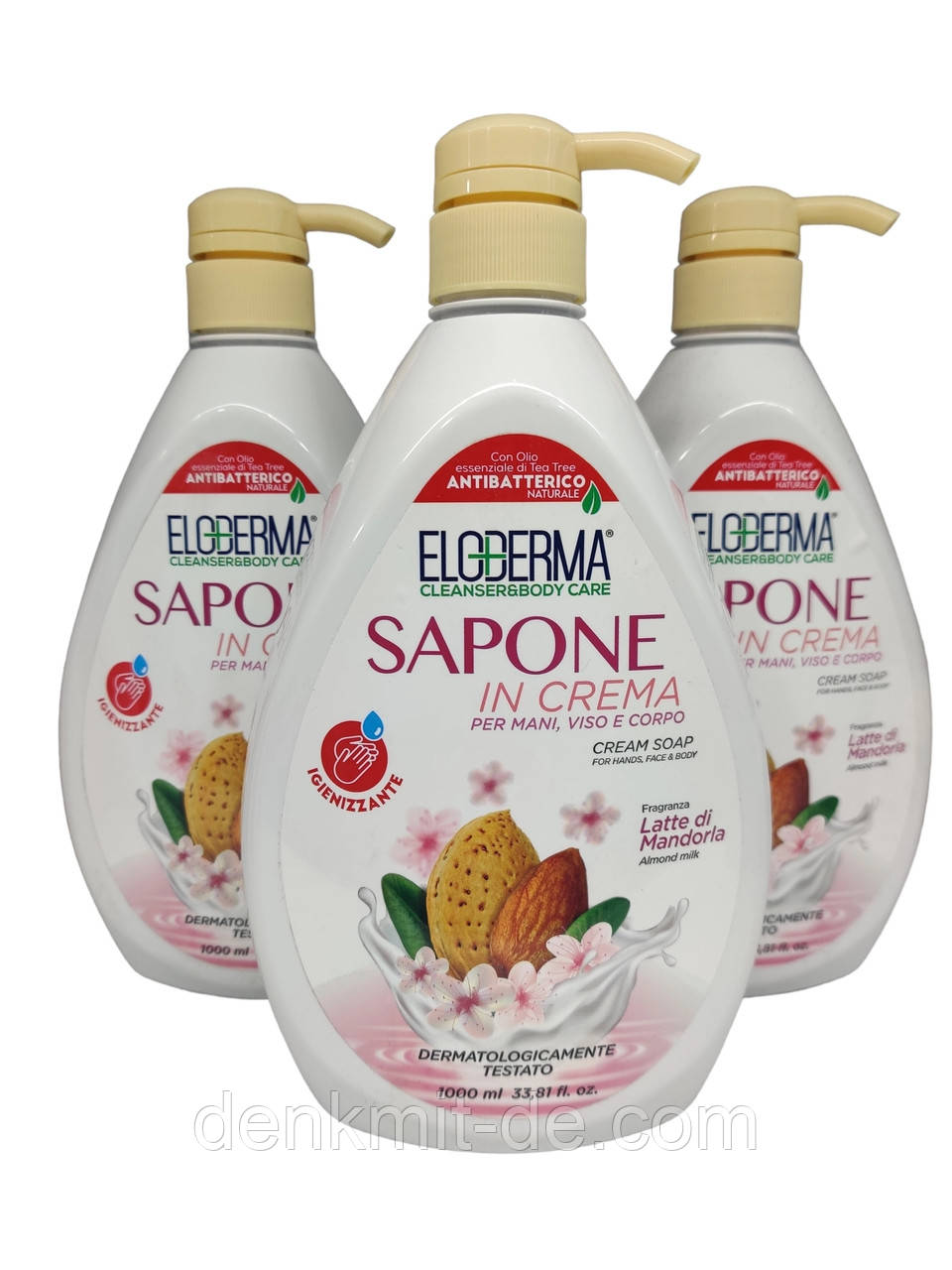 Eloderma Рідке крем мило для рук Latte di Mandorla 1 л