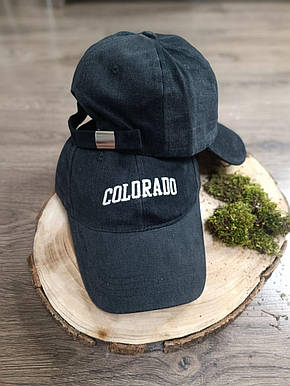 Кепка Бейсболка Чоловіча Жіноча COLORADO чорна, фото 1