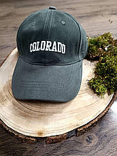 Кепка Бейсболка Чоловіча Жіноча COLORADO сіра, фото 5