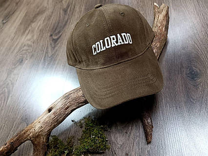 Кепка Бейсболка Чоловіча Жіноча COLORADO коричнева, фото 1