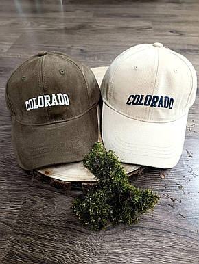 Кепка Бейсболка Чоловіча Жіноча COLORADO бежева, фото 3