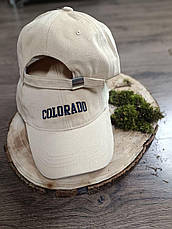 Кепка Бейсболка Чоловіча Жіноча COLORADO бежева, фото 4