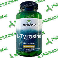 Аминокислота Л-Тирозин Swanson L-Tyrosine 500 мг 100 капс