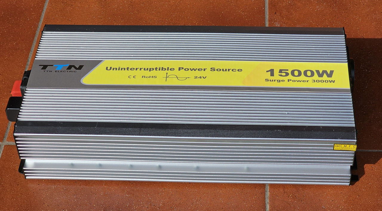 UPS Інвертор з зарядним пристроєм TTN SGPC 1500W 24V