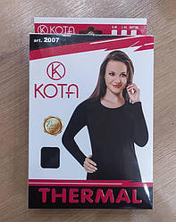 Кофта жіноча термо з довгим рукавом, КОТА (розмір BATTAL)