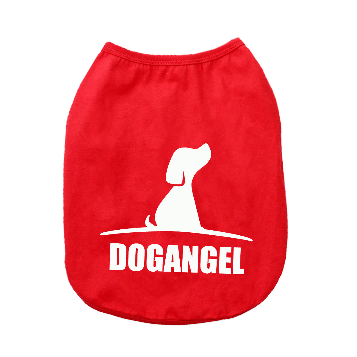 Майка бавовняна для собак Pet Style "Dog Angel" Червона XS