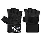Рукавиці для фітнесу та воркаута рукавички спортивні шкіряні Zelart Hard Touch 9527 розмір L Black, фото 8