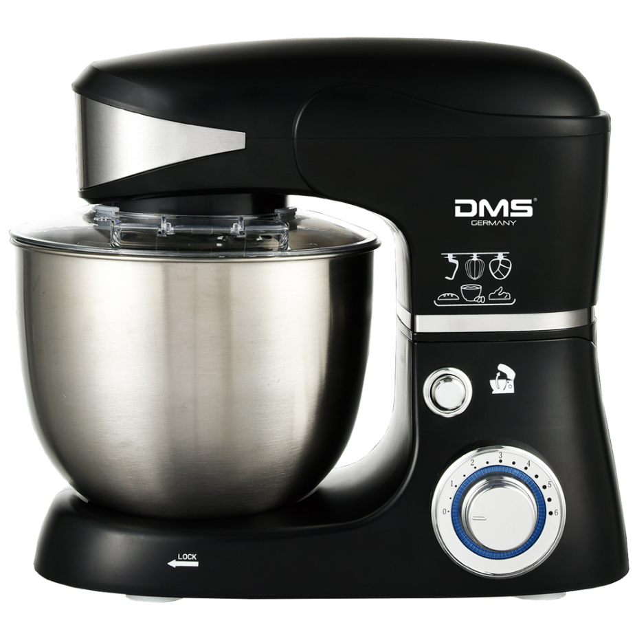 Тістоміс міксер планетарний DMS КМ-1500 Black