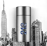 Carolina Herrera 212 Men NYC Туалетна вода для чоловіків, 100 мл (Тестер із кришечкою), фото 7