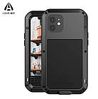 Протиударний чохол Love Mei для iPhone 11 Black (з захистом камери), фото 2