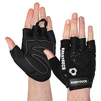Перчатки для фитнеса перчатки спортивные Zelart Hard Touch 9499 размер S Black