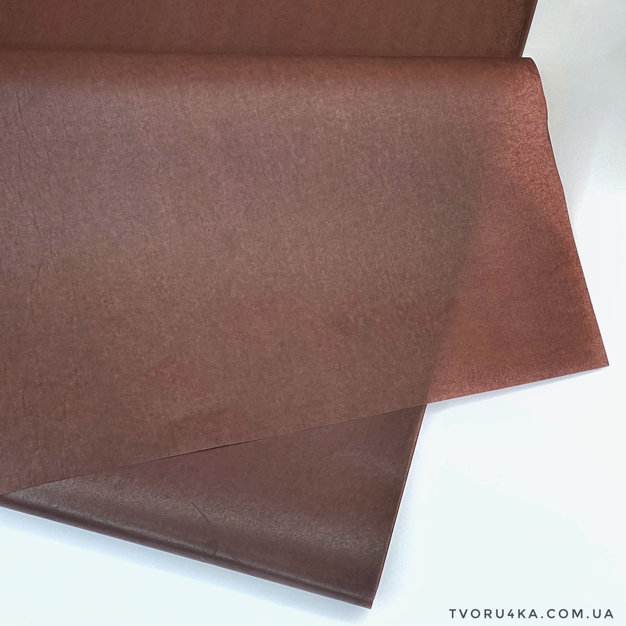 Тішью упаковочний папір шоколад 50 х 70см (500 аркушів)