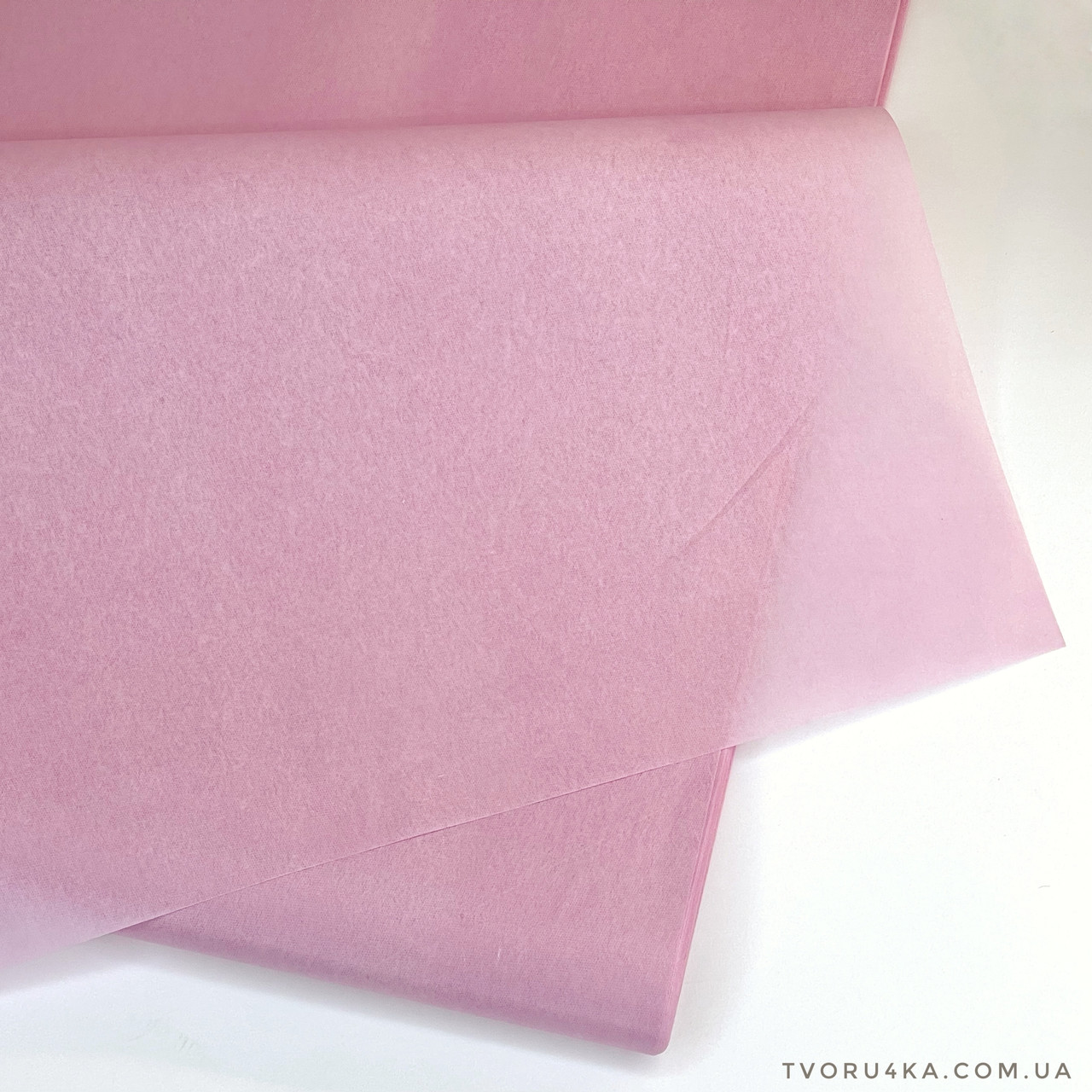 Тішью упаковочний папір лілово-рожевий 50 х 70см (500 аркушів)