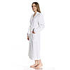 Жіночий білий літній халат із мусліну, 100% бавовна, розмір 48-52, кімоно, 100% Бавовна Lekesiz, Туреччина 50, XL, фото 2