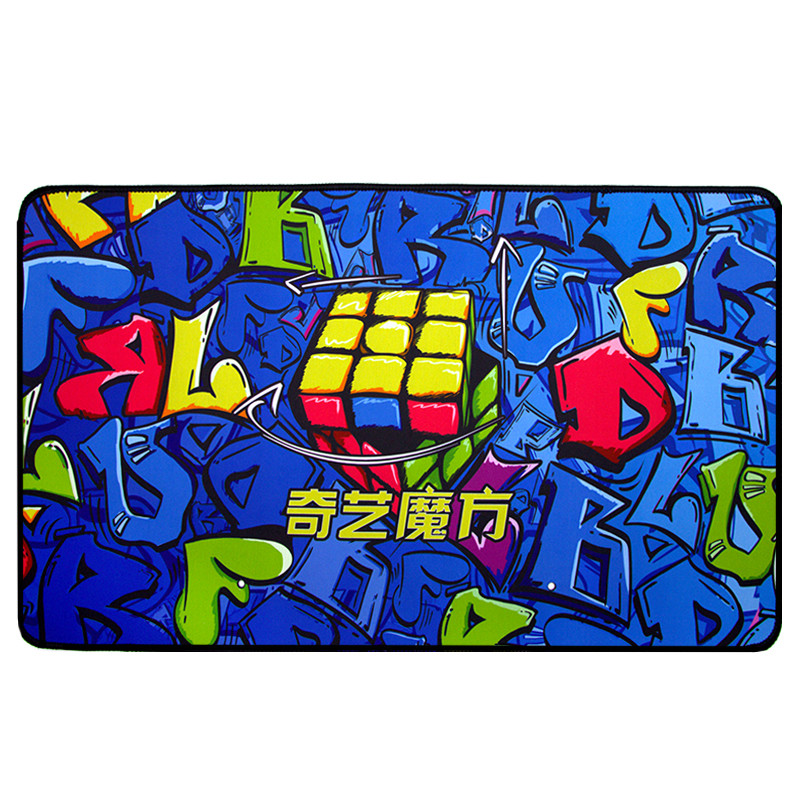 QiYi MoFangGe Player One Graffiti Mat | Мат для спідкубингу КиЙи | DZ05, фото 1