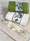 Набір кухонних махрових рушників Дерева 3в1 Туреччина, фото 2