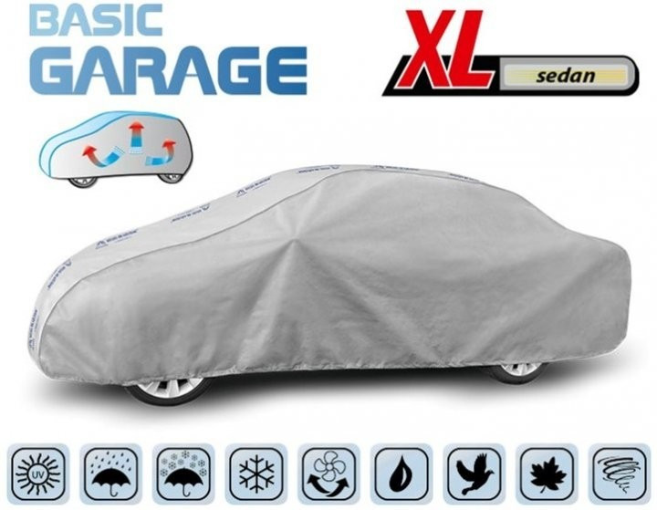 Тент на авто Sedan Kegel Basic Garage XL 3964, 475-500х136см, чохол на машину