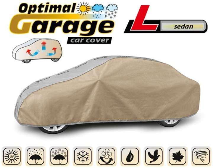 Тент на авто Sedan Kegel Optimal Garage L 4322, 425-470х136см, чохол на машину