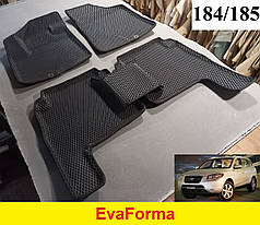 3D килимки EvaForma на Hyundai Santa Fe '06-10 CM, 3D килимки EVA