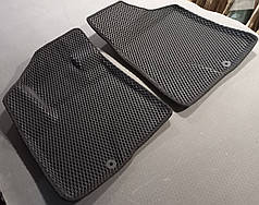 3D килимки EvaForma передні на Hyundai Santa Fe '06-10 CM, 3D килимки EVA