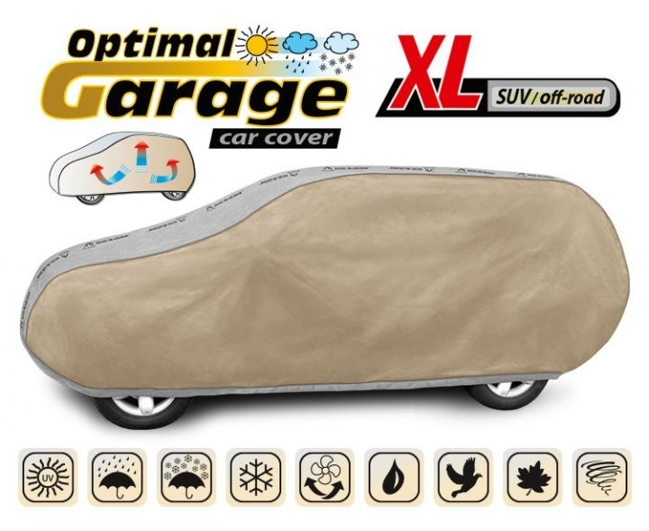 Тент автомобільний SUV Kegel Optimal Garage XL (5-4331-241-2092) розмір 450-510х160 см