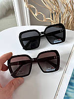 Чёрные полароидные женские солнцезащитные очки