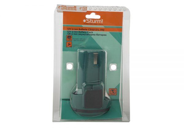 Акумуляторна батарея (12 В; Li-Ion) Sturm CD32121L-990