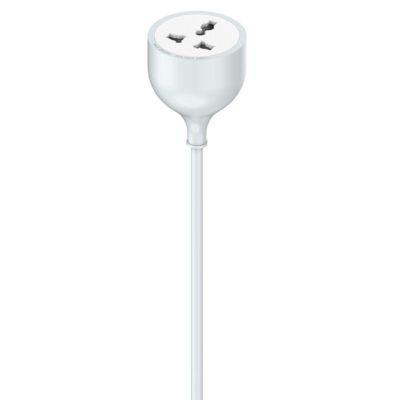 Подовжувач мережевий Ldnio SC1017, 2500W, 10A, 5 м, білий, фото 1